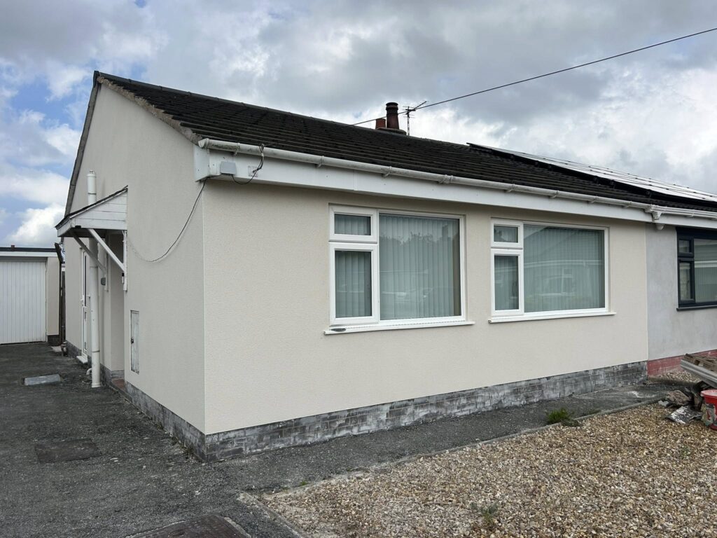 Rendering Caerwys North Wales